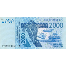 P716Ke Senegal - 2000 Francs Year 2007